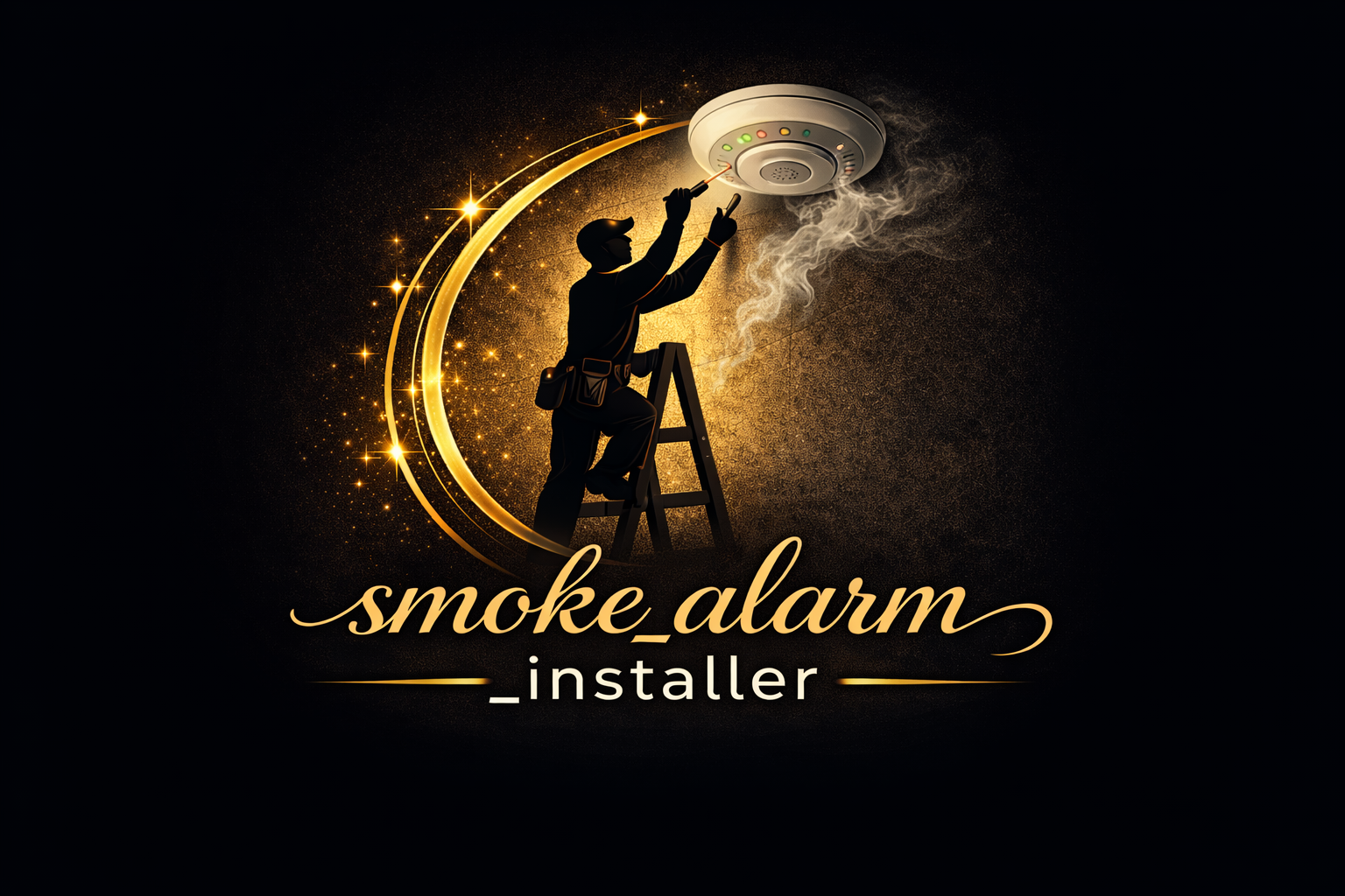 Smoke Alarm Installer Reading Logo
